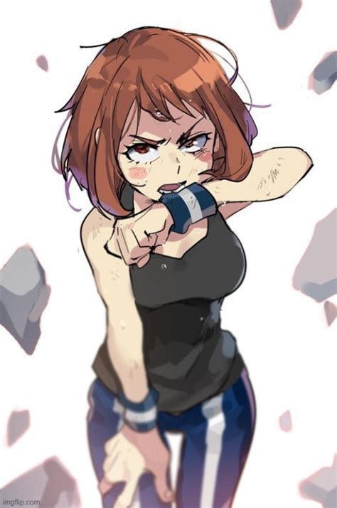 Angry Ochako - Imgflip