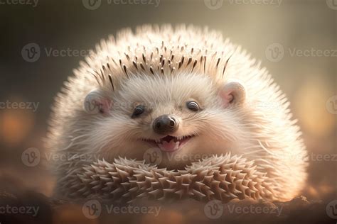 baby hedgehog smile macro photograph 22347004 Stock Photo at Vecteezy