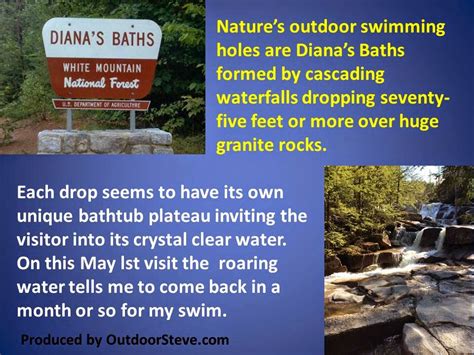 Outdoor Enthusiast: Diana's Baths Waterfalls in Bartlett, New Hampshire