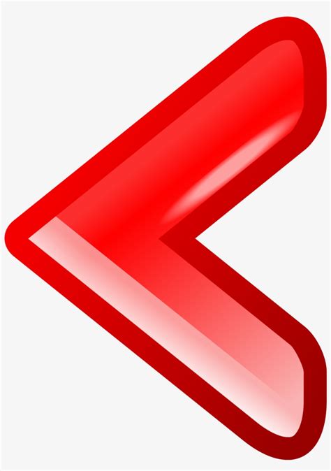 Download New Svg Image - Red Left Arrow Svg - HD Transparent PNG - NicePNG.com