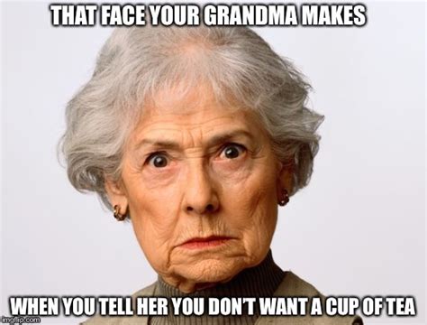 Annoyed Grandma - Imgflip