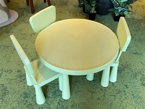 Ikea Mammut Table & Chair, Babies & Kids, Baby Nursery & Kids Furniture ...