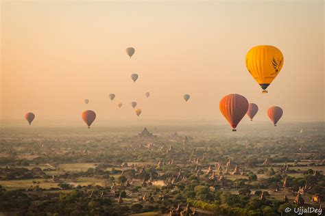 Balloon ride over incredible Bagan | With thousands of templ… | Flickr