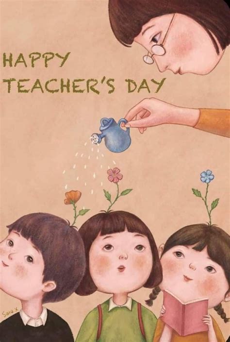 Pin by Lilly Issa on สุขสันต์วันเกิด,วันสำคัญต่างๆ | Happy teachers day, Teachers day drawing ...