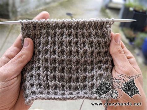 Fish Scale Knit Stitch Free Pattern · Crazy Hands