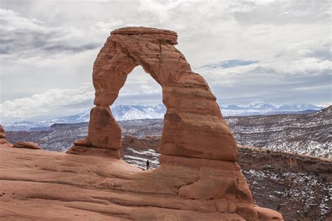 Winter adventures at Arches National Park in Moab, Utah. [OC] [2875 x ...