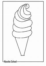 Ice Cream Coloring Pages 3  Free Printable For Kids And sketch template