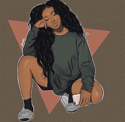 #SZA 😍 pin:@lovesherworld 💜 | Black girl art, Black love art, Black girl magic art