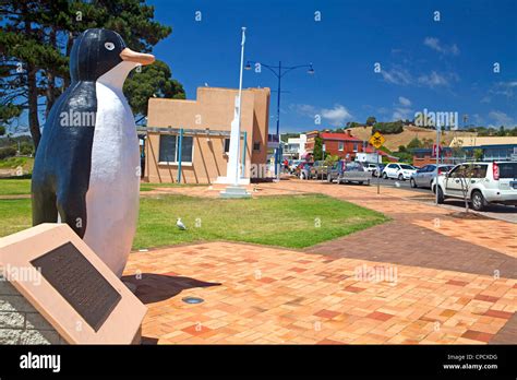 The Big Penguin in the town of Penguin, Tasmania Stock Photo - Alamy