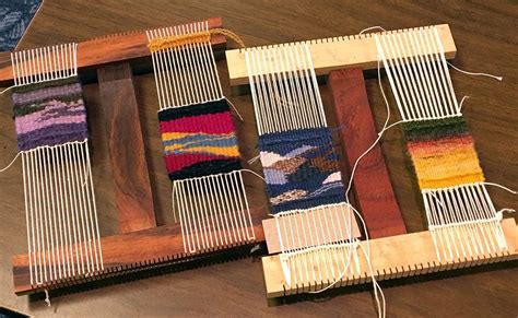 Small pieces on Hokett looms, Colorado 2017 retreat | Tapestry loom ...