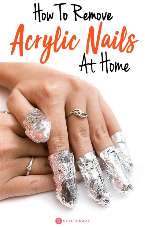 How to remove acrylic nails the right way at home – Artofit