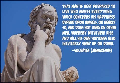 One of my favorite Socrates quotes, which strikes at the heart of his outlook and philosophy ...