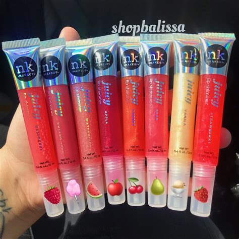 NK Shimmer Gloss | Lip gloss collection, Lipgloss lips, Flavored lip gloss