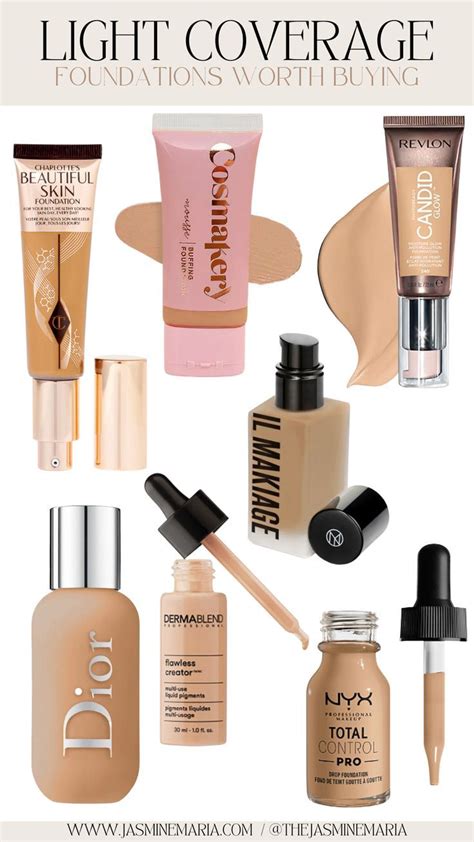 Best Light Coverage Foundations