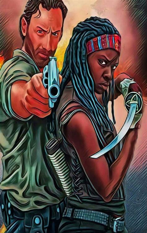 ♠️Richonne | Rick and Michonne | The Walking Dead (AMC) | Walking dead ...