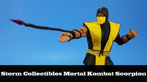 Storm Collectibles Mortal Kombat Scorpion Action Figure Review - YouTube