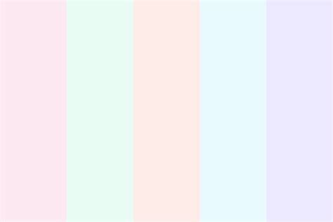 Pastel aesthetic Color Palette