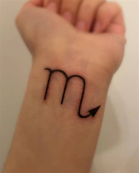 Scorpio Zodiac Tattoo