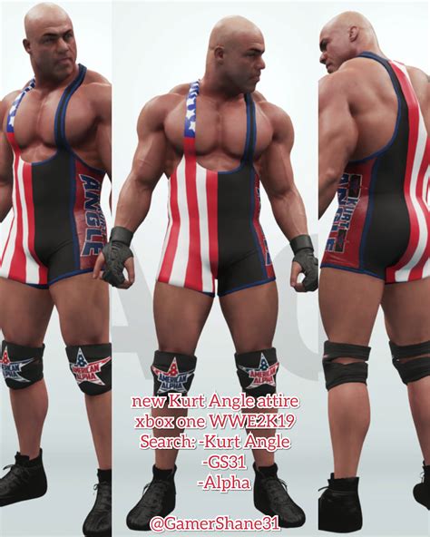 New Kurt Angle attire for xbox one : r/WWEGames