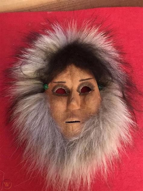 Alaskan Eskimo Inuit Skin Masks | #1978230080