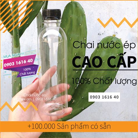 Chai nhựa đựng nước ép | 9 mẫu ĐẸP NHẤT | ®in Bimi