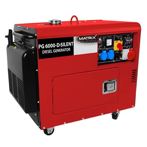 Matrix PG 6000-D Silent Diesel Generator | Silent but Powerful