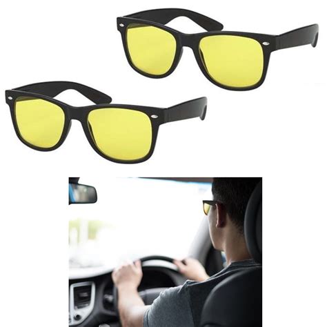 2 Night Vision Driving Glasses Sunglasses Sport Goggles UV400 Safety Eyewear - Walmart.com