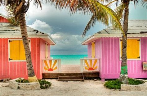 Reasons to Breathe | Colorful beach house, Turks and caicos islands, Beach