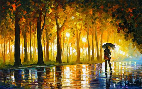 Rainy Night Painting at PaintingValley.com | Explore collection of ...