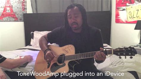 Tony James with the ToneWoodAmp - YouTube