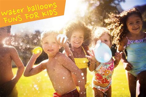 Set Balloons Boys Girls Kids for Balloons Water Party PK2 Fun Summer ...