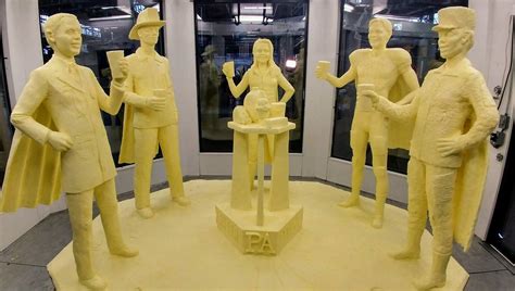 Pa. Farm Show's half-ton butter sculpture: 'Power' of agriculture — WHYY