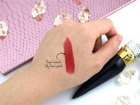 Christian Louboutin | Rouge Louboutin Silky Satin Lipstick: Review and Swatches | The Happy ...