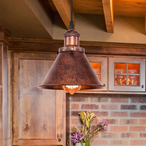 Industrial Vintage Antique Copper Pendant Light | Farmhouze Light, Vintage Pendant Light ...