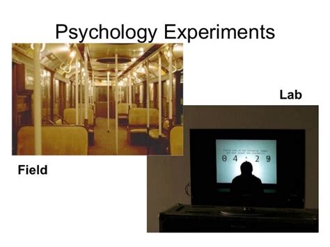 Psychology experiments