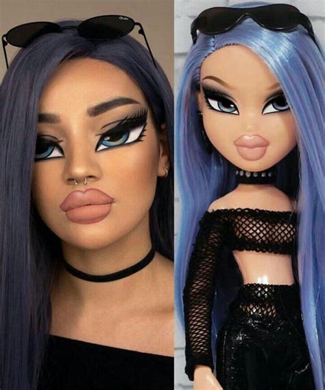 10 Bratz Makeup Challenge Pictures From Our Favourite Beauty Influencers #bratzmakeupchallenge # ...