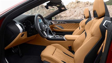 2020 BMW M8 Competition Convertible Interior Front Seats Wallpapers ...