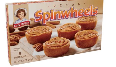 Little Debbie Pecan Spinwheels, 8 ct, 8.46 oz - Walmart.com