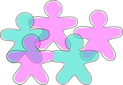 Clipart - Gingerbread Spirits (small group)