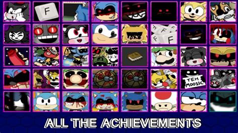 ALL THE ACHIEVEMENTS OF FIVE NIGHTS AT SONIC'S: MANIAC MANIA | TODOS LOS LOGROS | FNAF FAN GAME ...