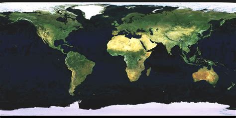 Large detailed satellite map of the World. Large detailed satellite World map | Vidiani.com ...