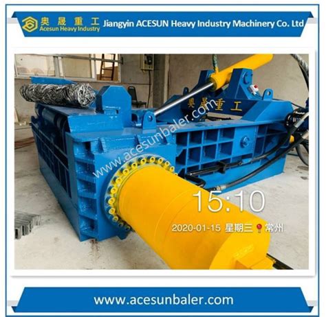 China High Quality Waste Metal Baler Machine Manufacturers, Suppliers - Factory Direct Price ...