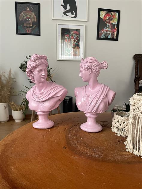 Large Artemis and Apollo Statues Sculptures Set 13 Inches2 | Etsy