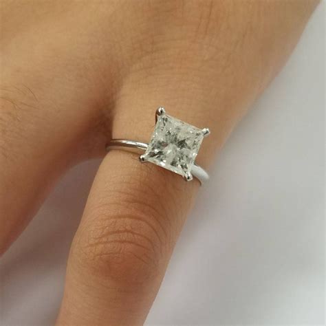 Princess Cut Diamond - Engagement Rings