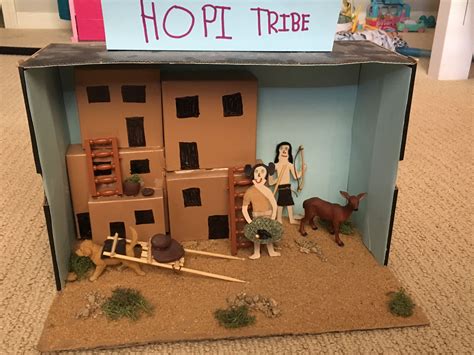 Hopi Tribe Diorama
