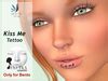 Second Life Marketplace - KISS ME (LIPS) Face Tattoo * Tintable