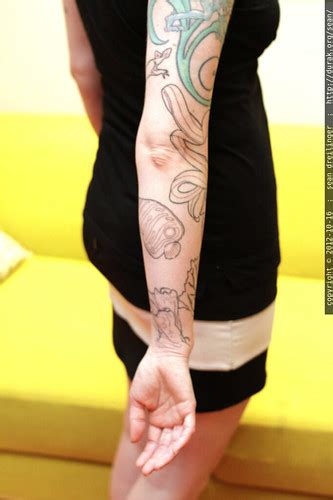 photo: marine life tattoo sleeve in progress MG 9638 - by seandreilinger