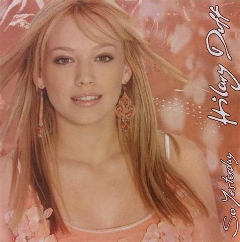 Hilary Duff – So Yesterday (2003, CD) - Discogs