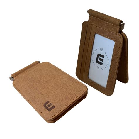 Front Pocket Wallet with Money Clip and ID Window – WALLETERAS