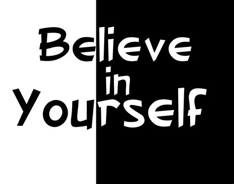 Believe in Yourself HD Wallpaper